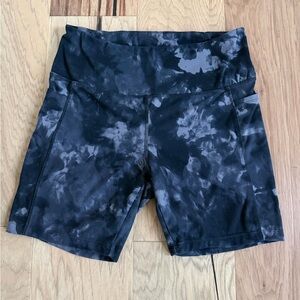 Danskin Black and Gray Bike Shorts